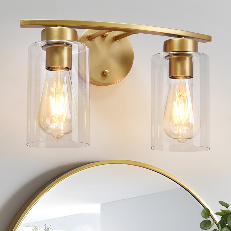 Wayfair gold store vanity lights